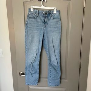 Madewell Curvy Perfect Summer Jean
